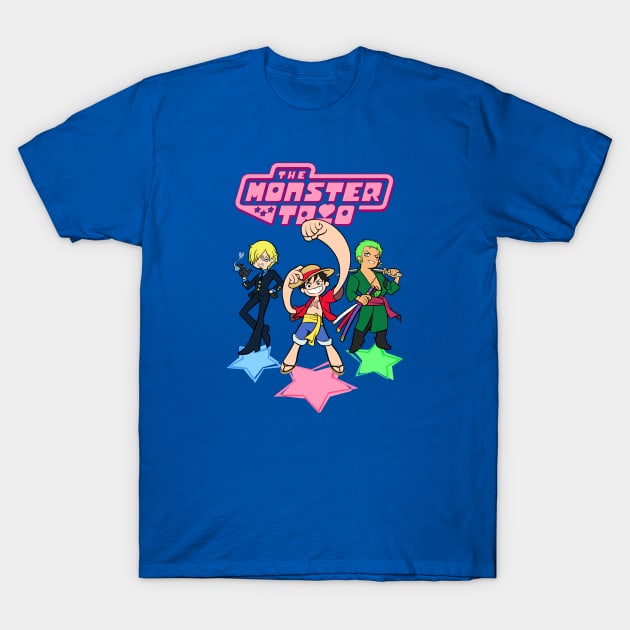 Monster Trio Timeskip T-Shirt by beanclam